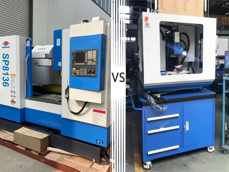 เครื่องกัด CNC กับเครื่องจักรศูนย์กลางการตัดเฉือน แตกต่างกันอย่างไร