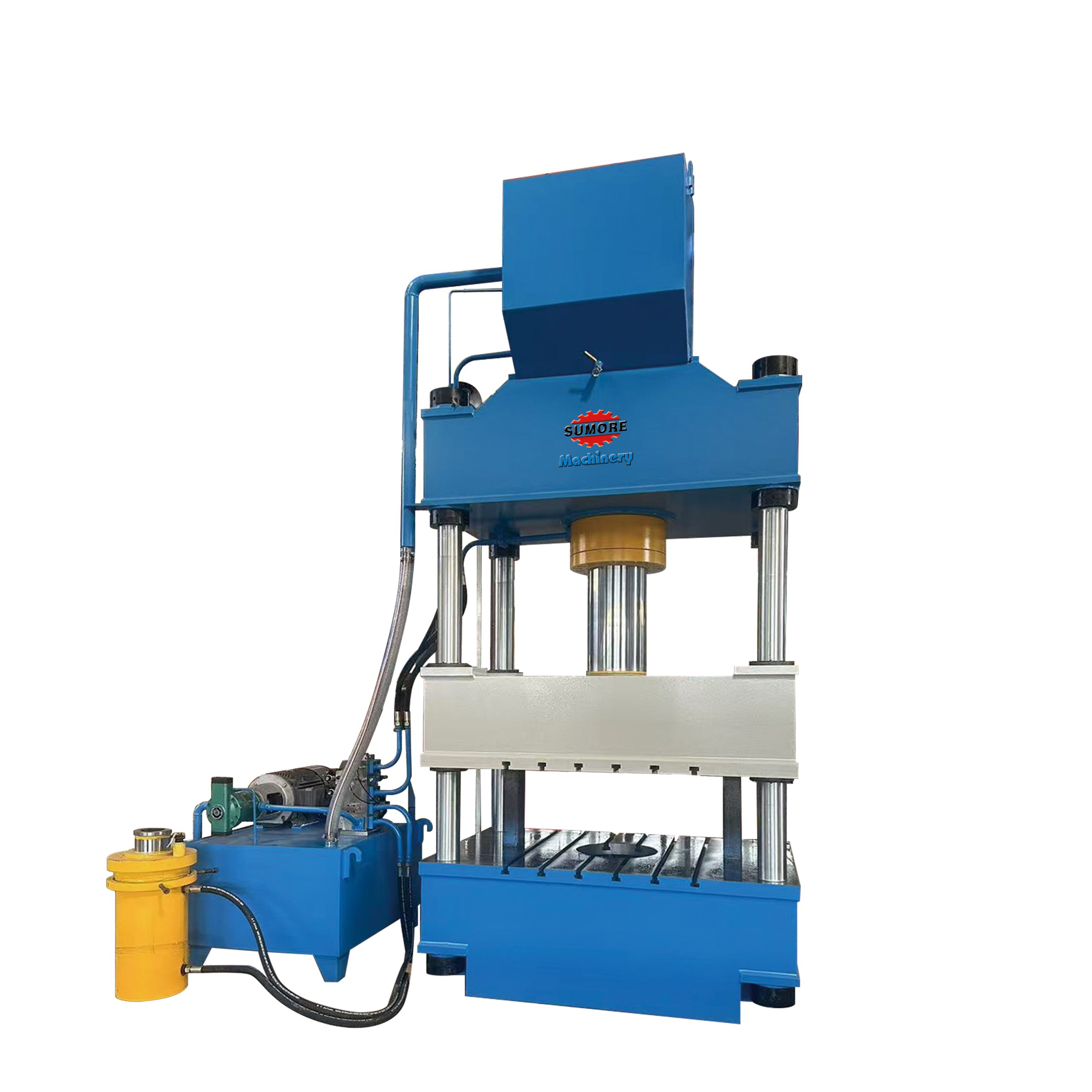 เครื่องอัดไฮดรอลิกแบบ H-frame เทียบกับเครื่องอัดไฮดรอลิกแบบสี่เสา